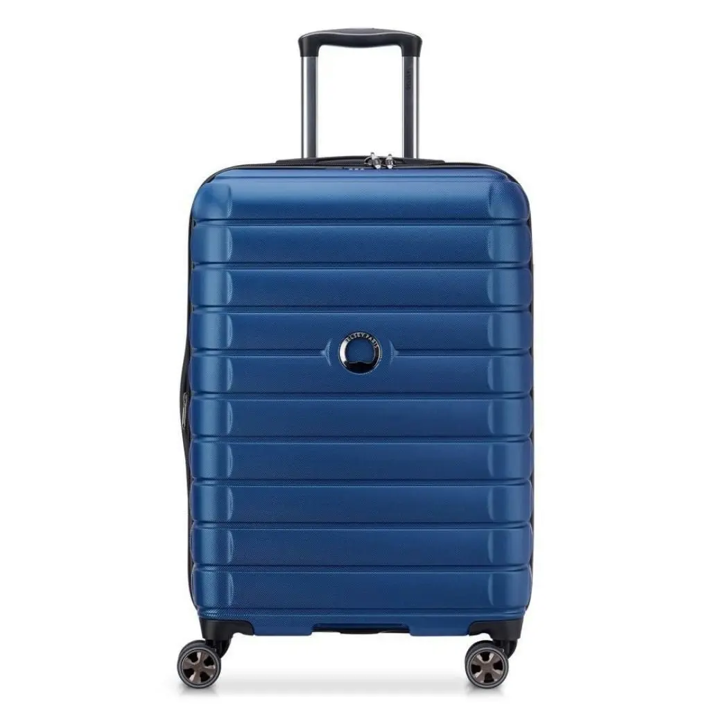 DELSEY Shadow 66cm Expandable Medium Luggage - Blue