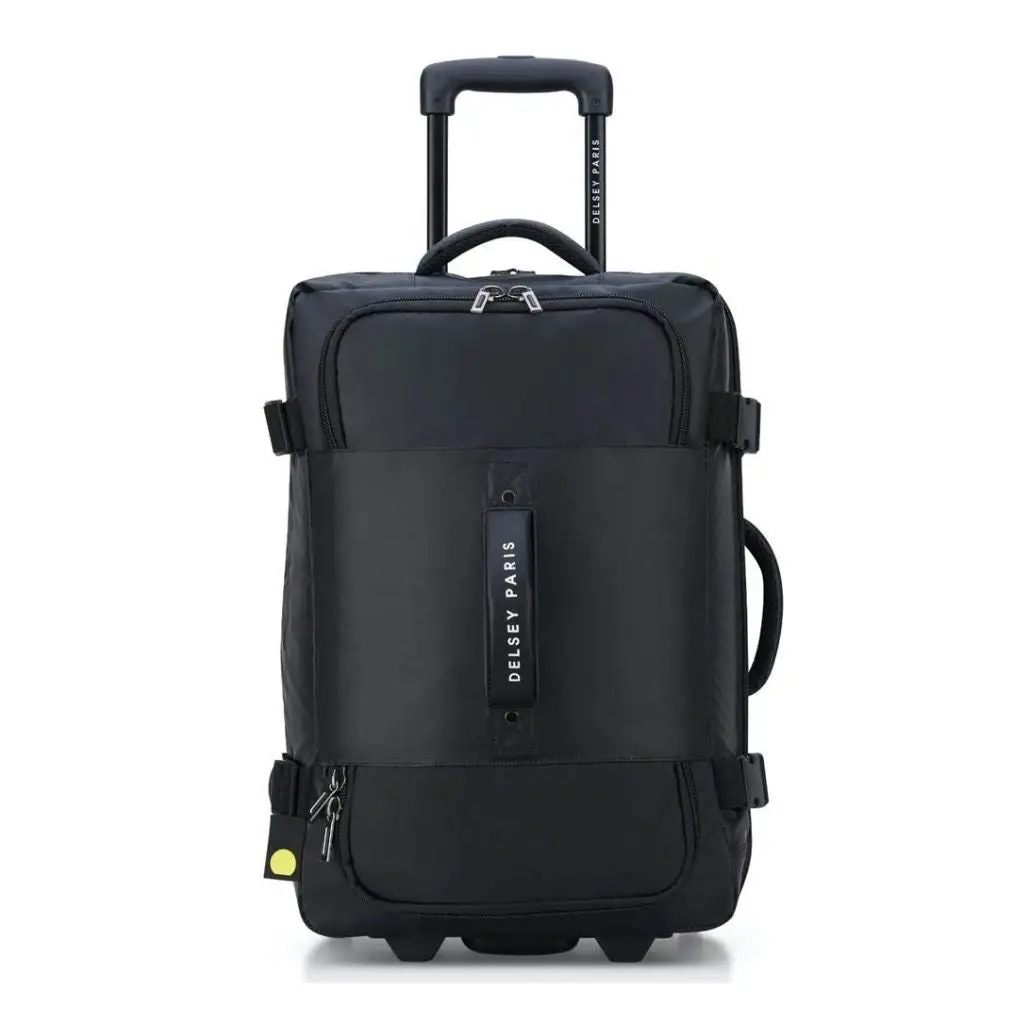 DELSEY Raspail Trolley Duffle 55cm Luggage - Black