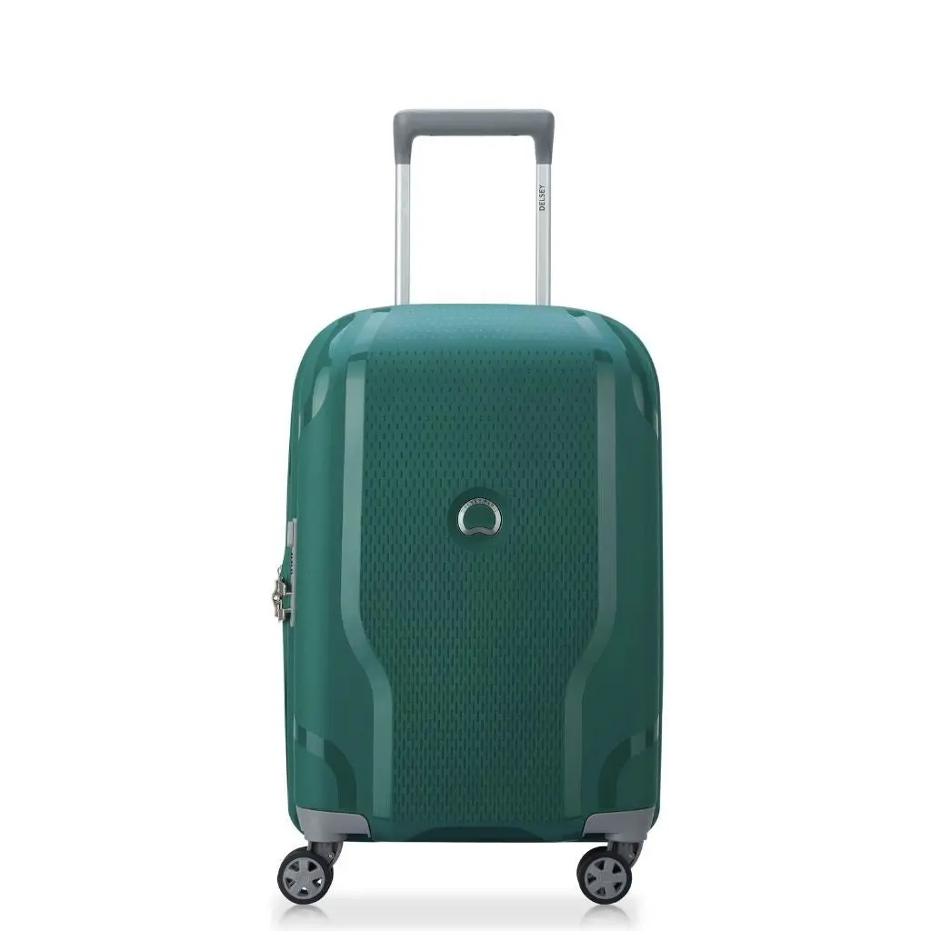 DELSEY Clavel 55cm Carry On Luggage - Evergreen