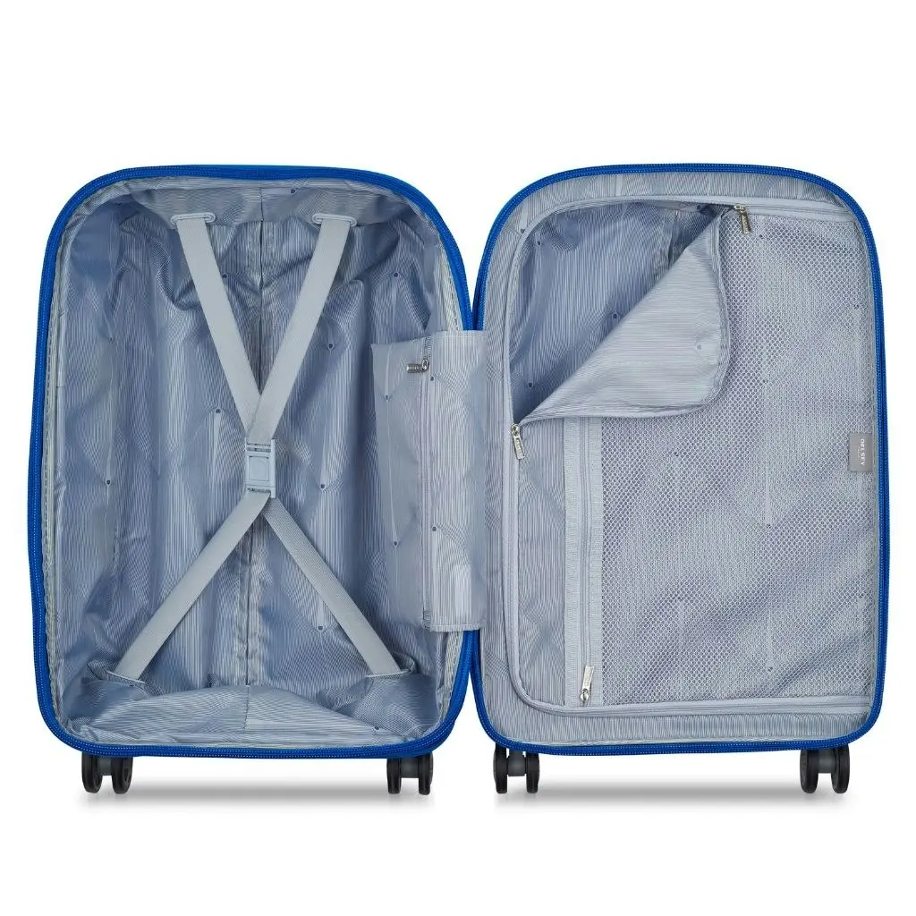 DELSEY Clavel 55cm Carry On Luggage - Klein Blue