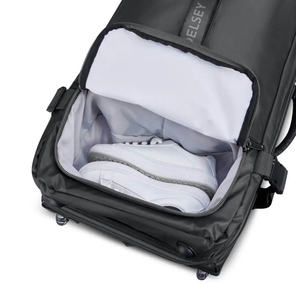 DELSEY Raspail Trolley Duffle Medium 64cm Luggage - Black