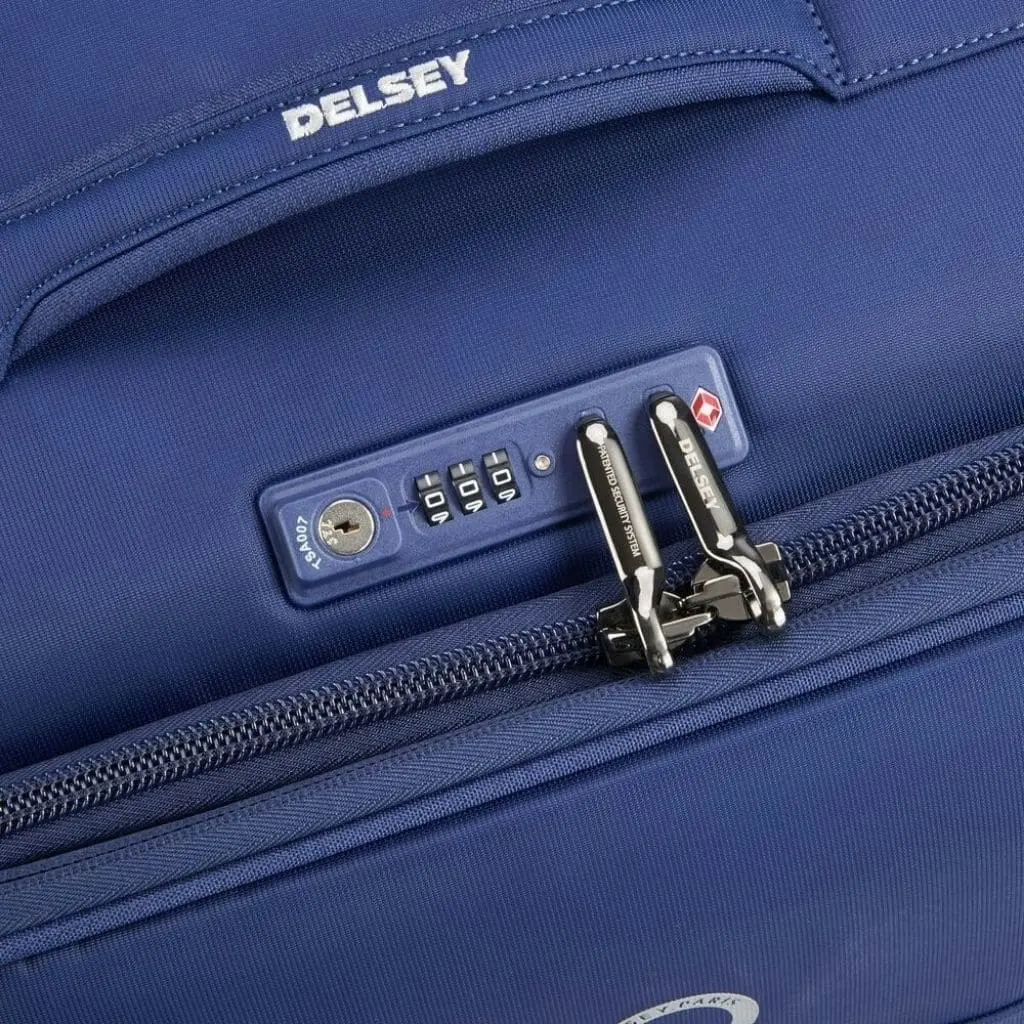 DELSEY BROCHANT 2.0 67cm Medium Softsided Luggage Blue