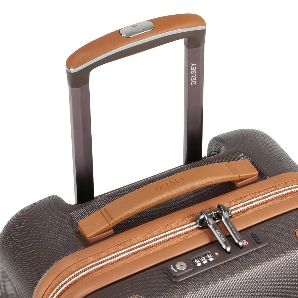 DELSEY Chatelet Air 2.0 55cm Carry On Luggage - Chocolate