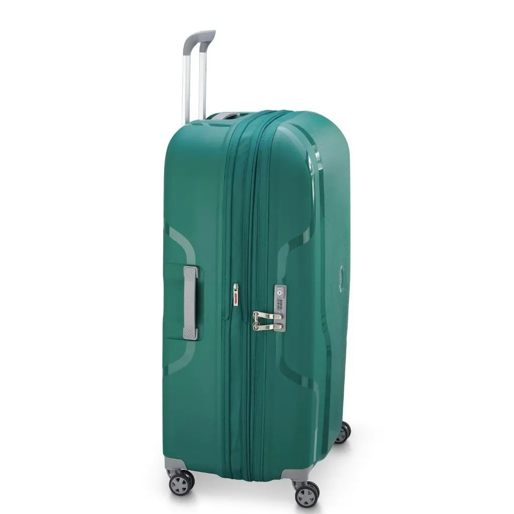 DELSEY Clavel 83cm Large Hardsided Spinner Luggage - Evergreen