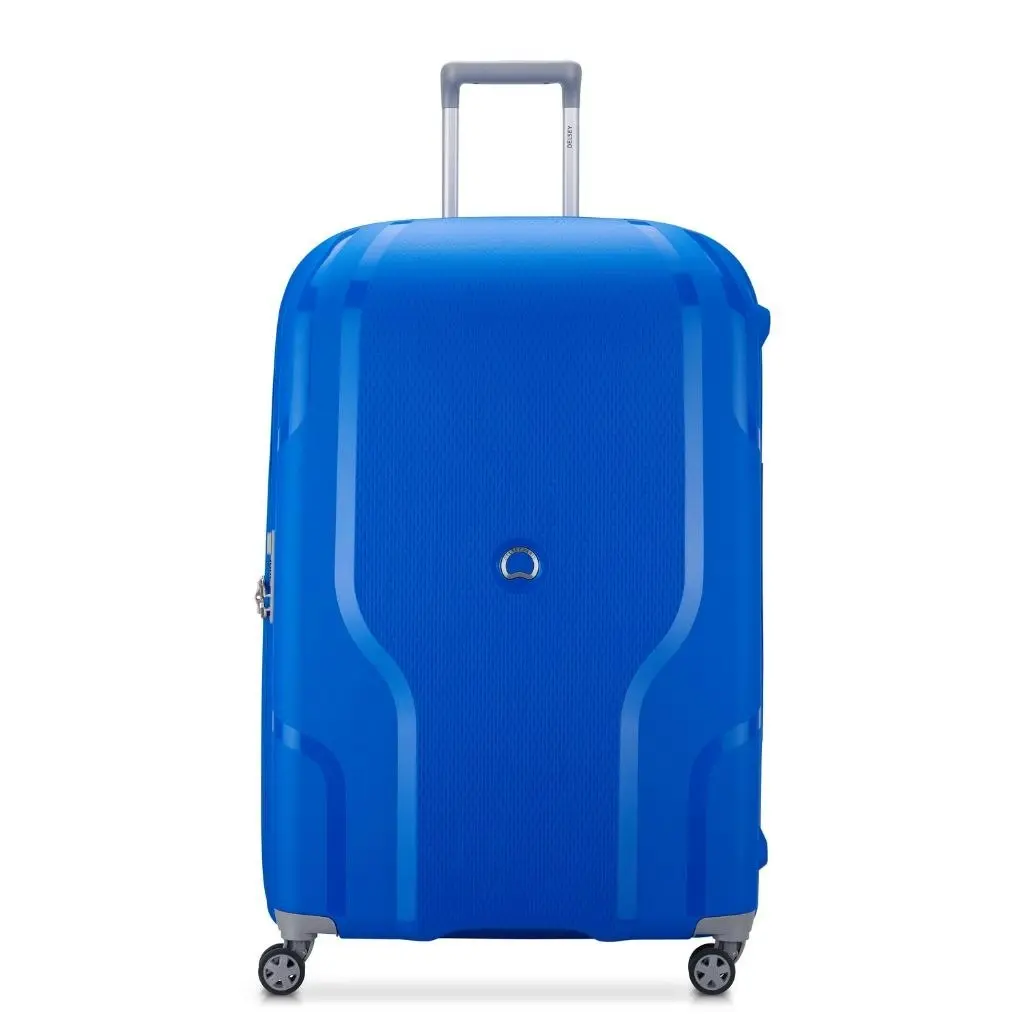 DELSEY Clavel 83cm Large Hardsided Spinner Luggage - Klein Blue