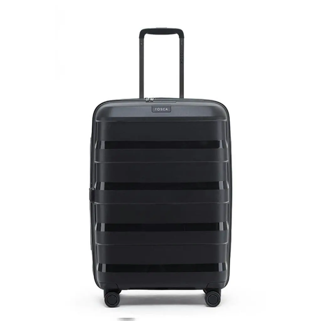 Tosca Comet Medium 65cm Hardsided Expander Suitcase - Black