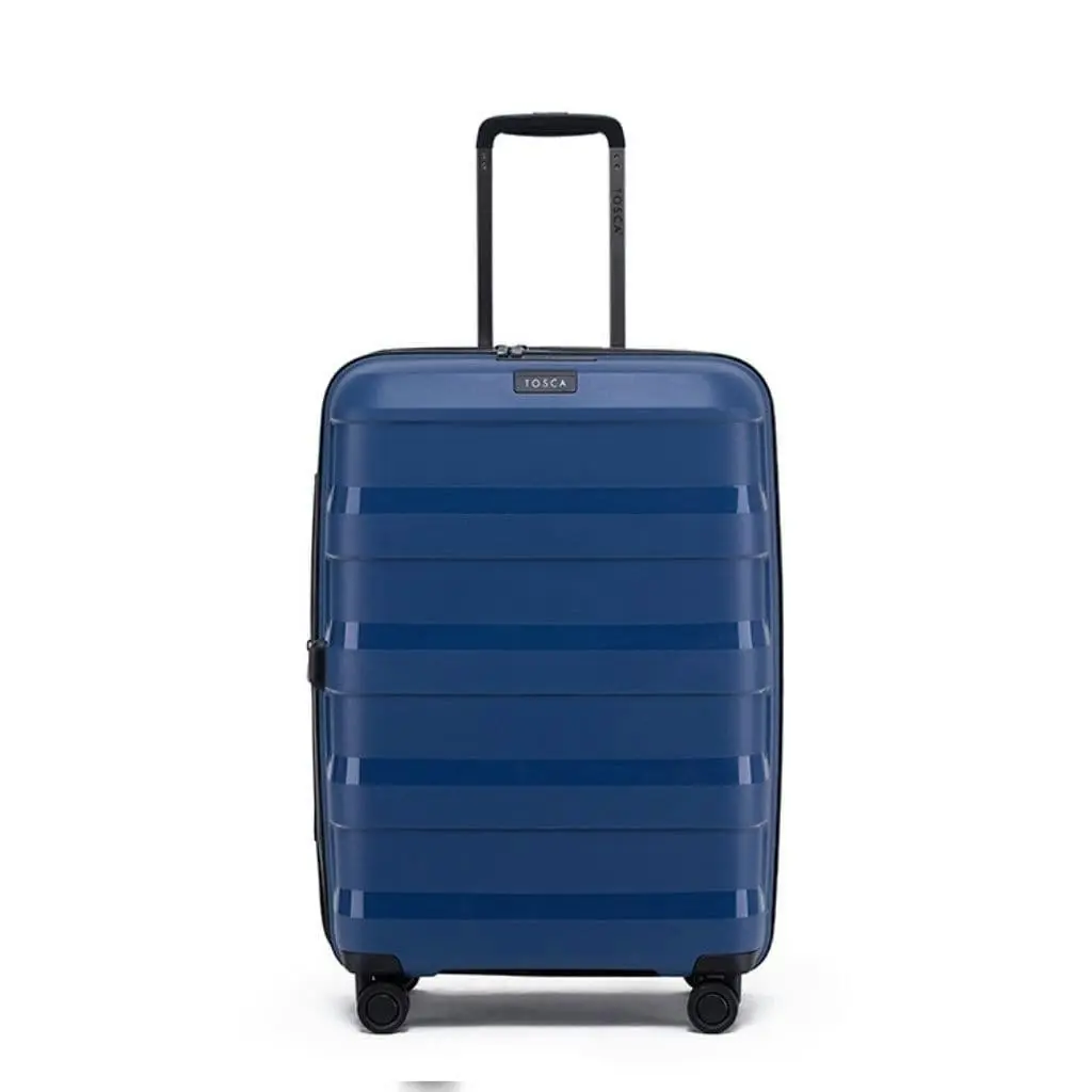 Tosca Comet Medium 65cm Hardsided Expander Suitcase - Stormy Blue