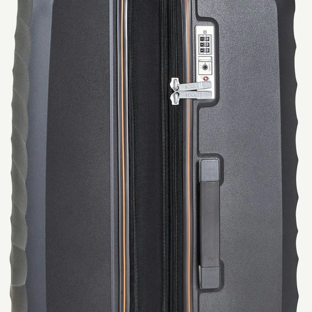 Rock Sunwave 79cm Large Expander Hardsided Luggage - Charcoal