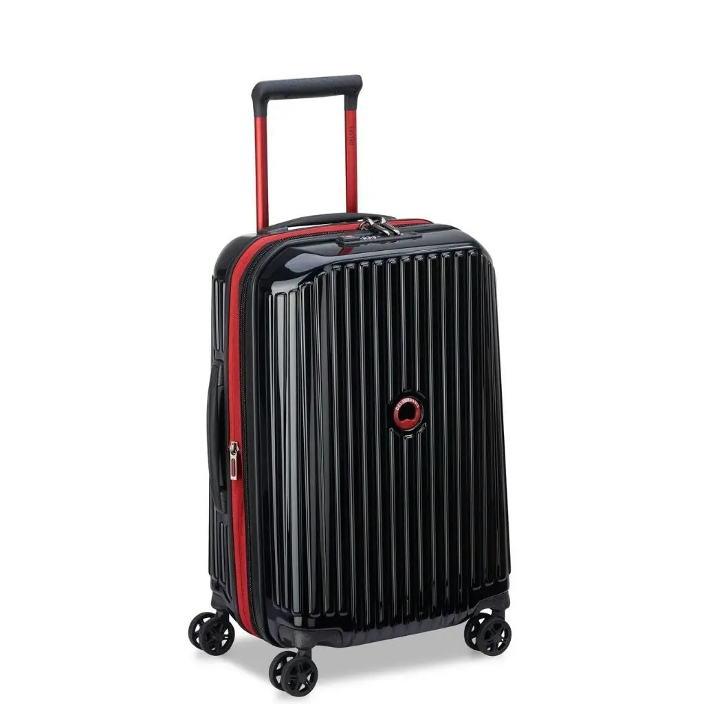 DELSEY Alfa Romeo Formula 1 Carry On Luggage Black