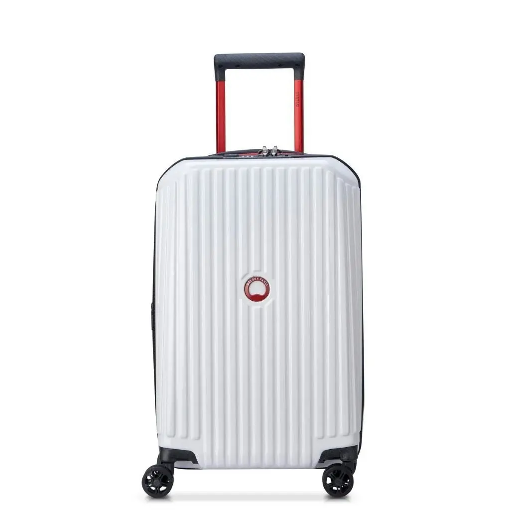 DELSEY Alfa Romeo Formula 1 Carry On Luggage White