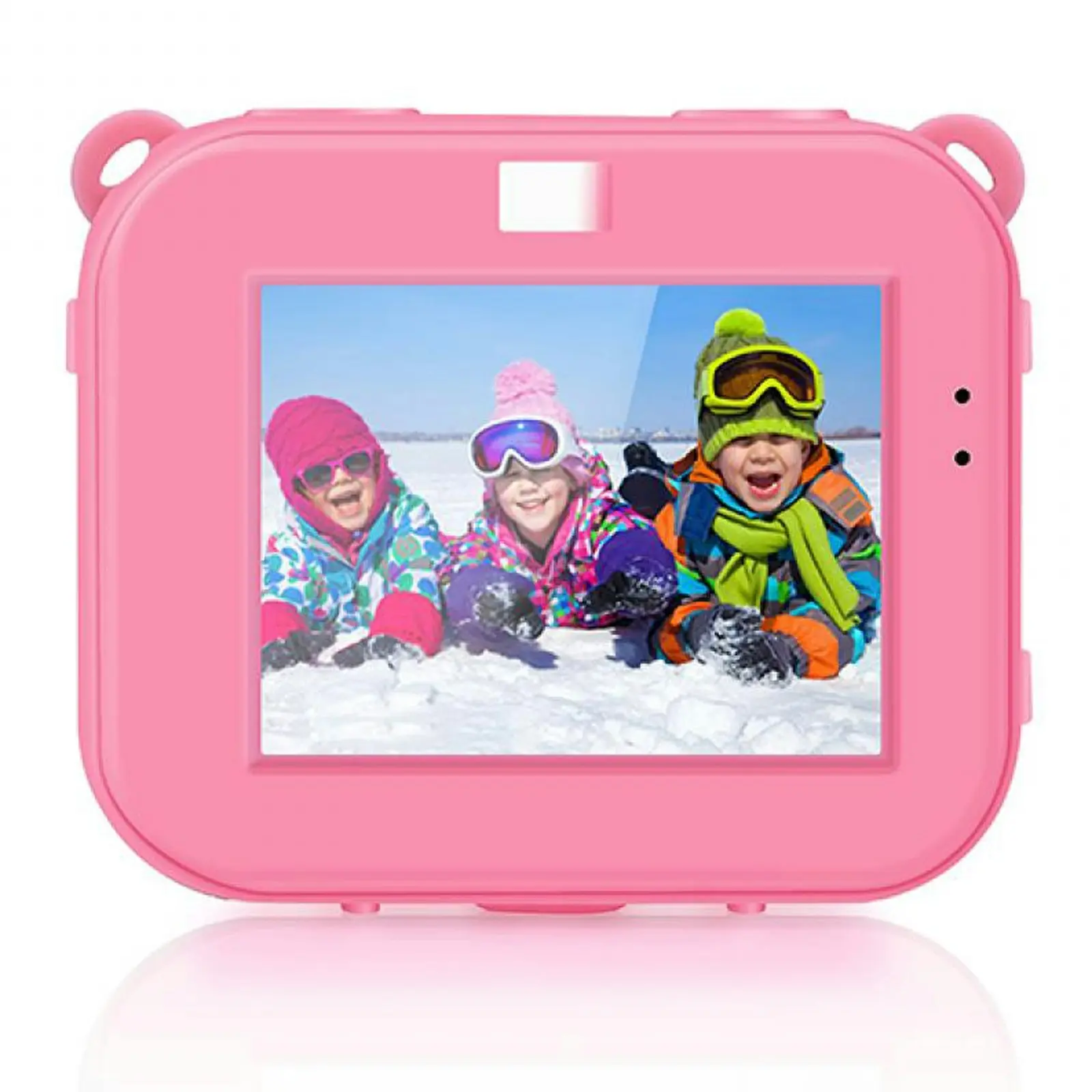 Todo 1080p FHD Kids Action Camera 30M Waterproof 2" LCD Action Cam - Pink