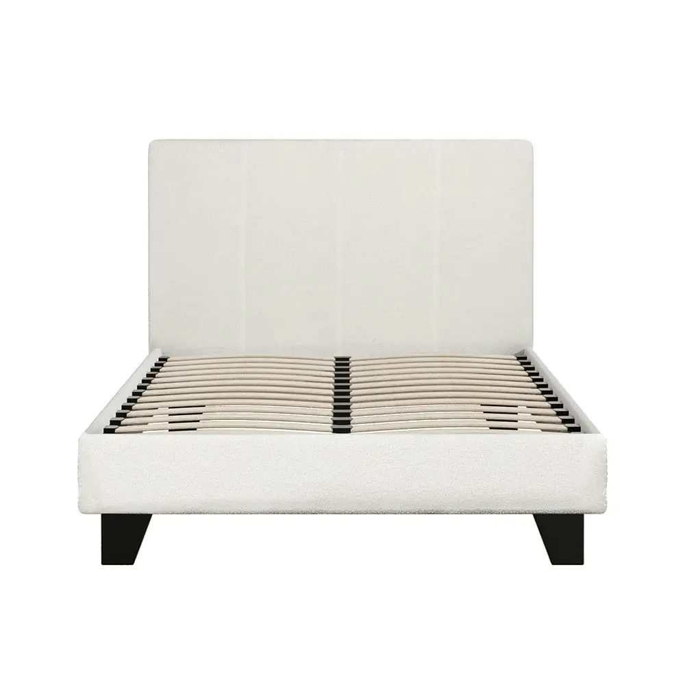 Artiss Bed Frame King Single Size Boucle NEO