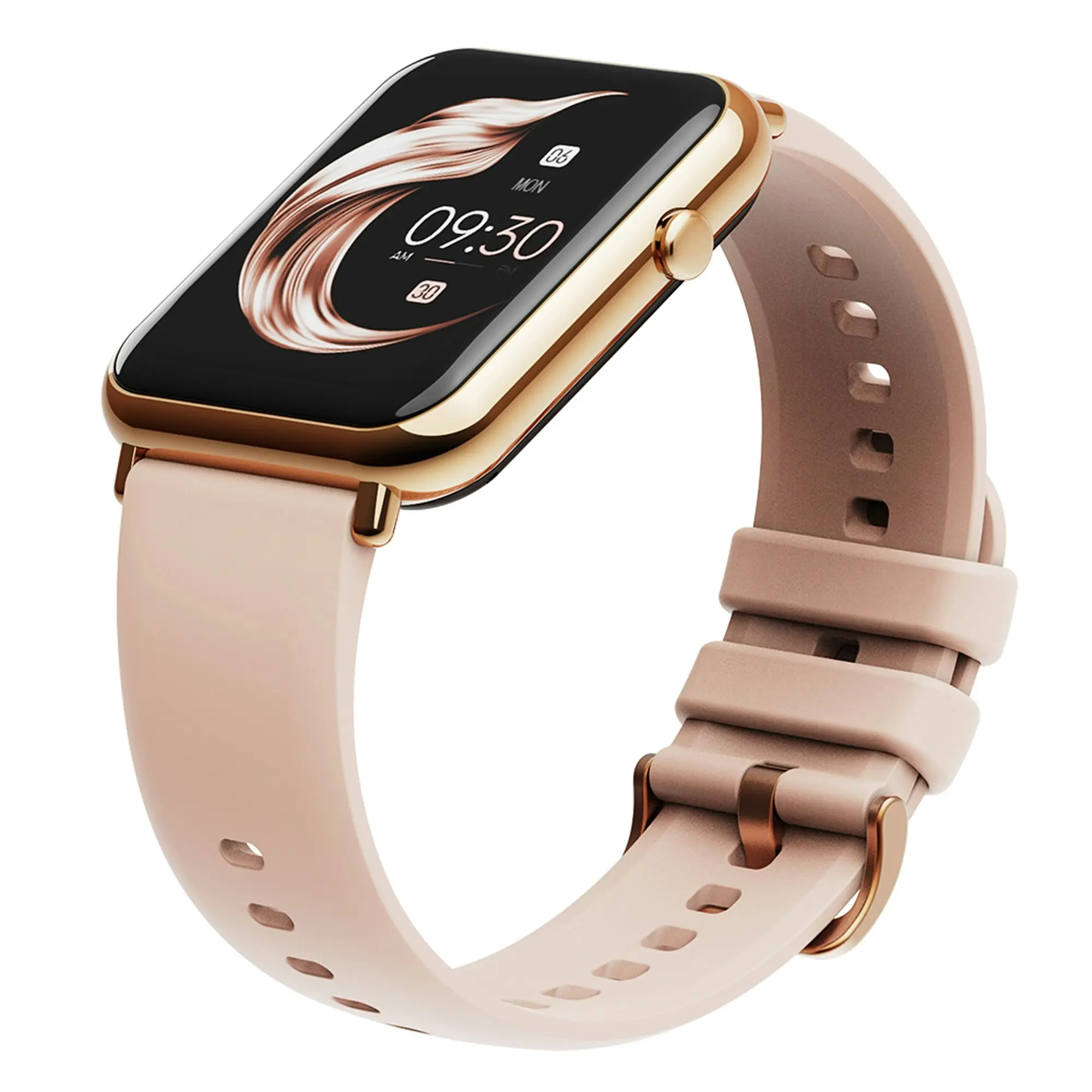 Bluetooth Smart Watch 1.69" 2.5D Touch Screen Call Heart Rate Blood Pressure BT 5.0 - Pink