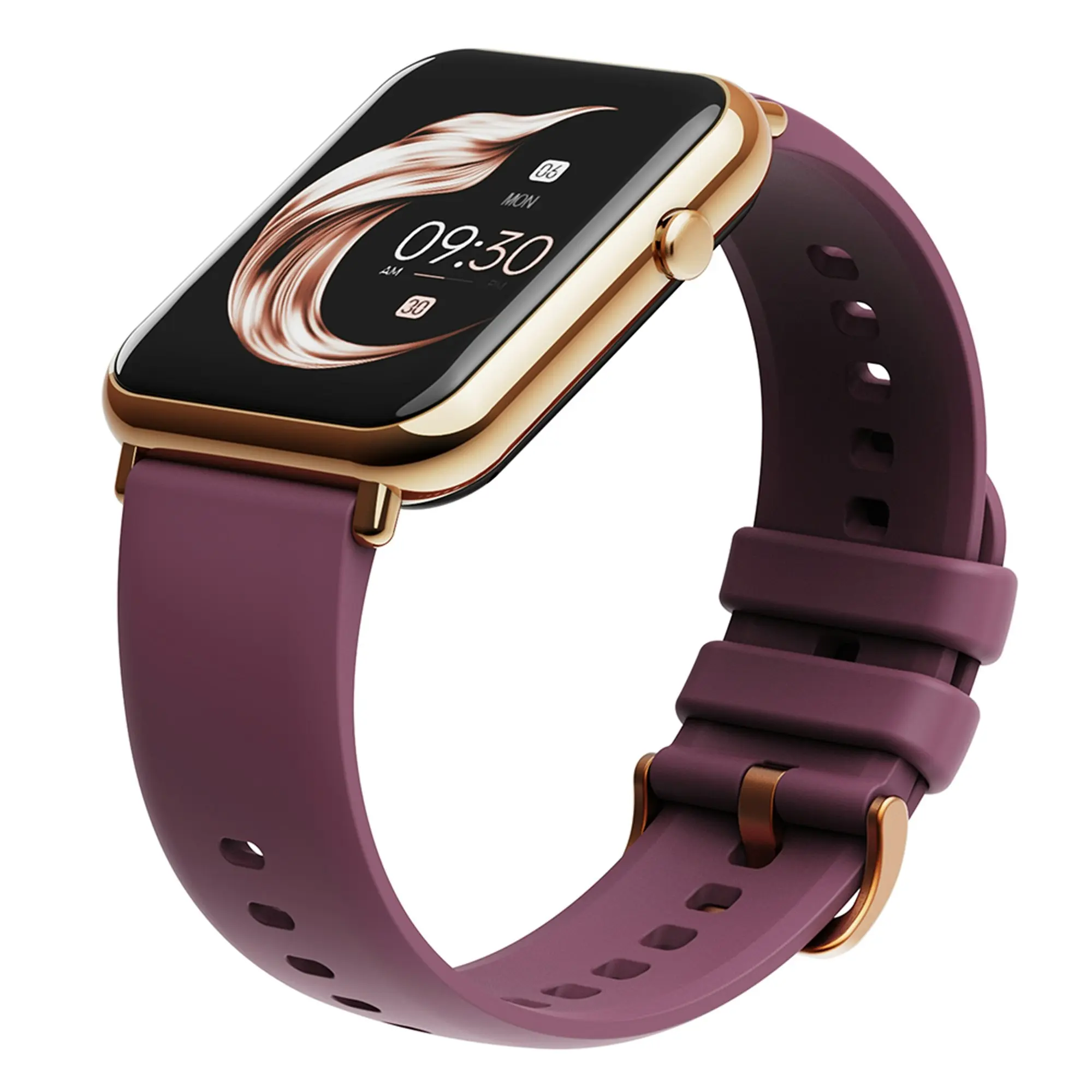 Bluetooth Smart Watch 1.69" 2.5D Touch Screen Call Heart Rate Blood Pressure BT 5.0 - Purple