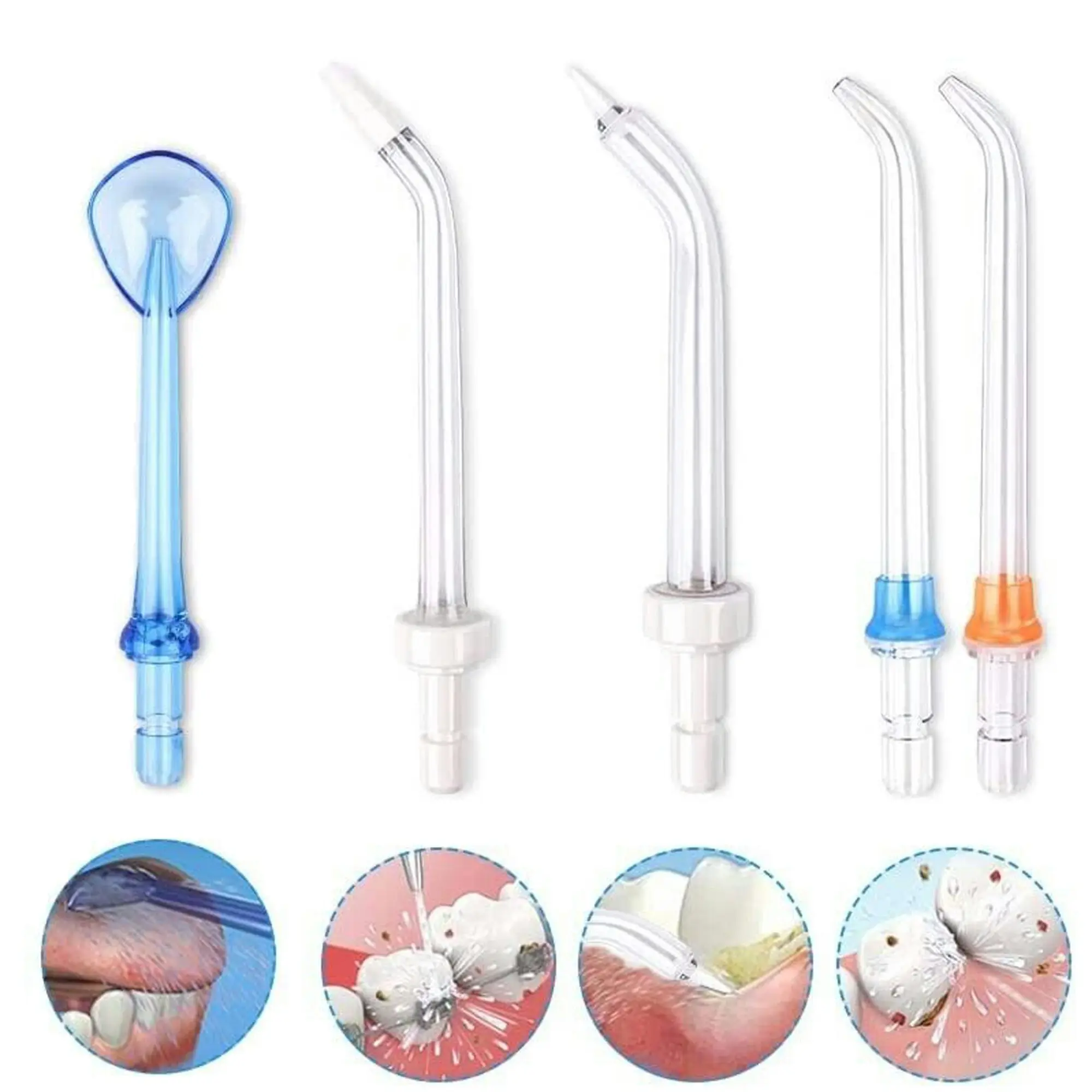 Todo Rechargeable Water Dental Jet Pick Flosser 5 Mode 110 PSI 2000mAh 3.7V Travel Oral Irrigator