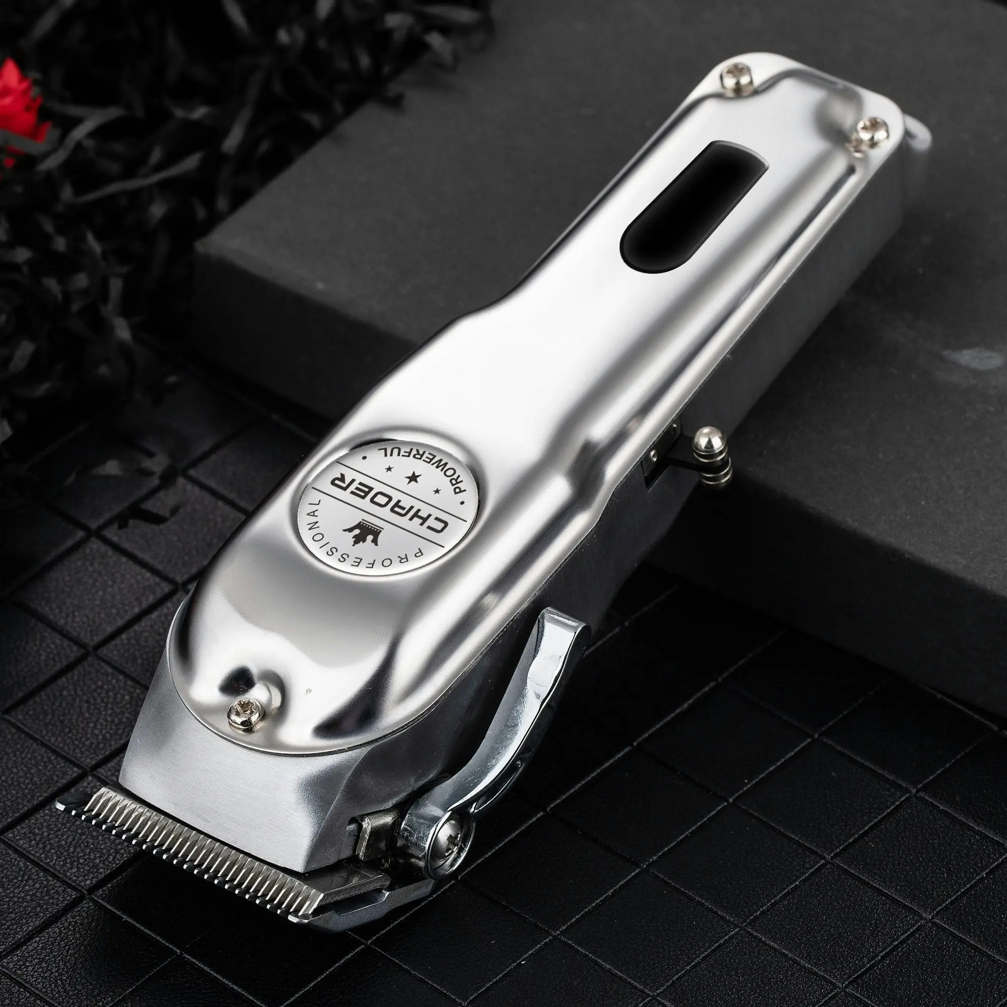 Todo Cordless Hair Clipper Beard Trimmer 3.7V 2000mAh Stainless Steel Blade USB Charge