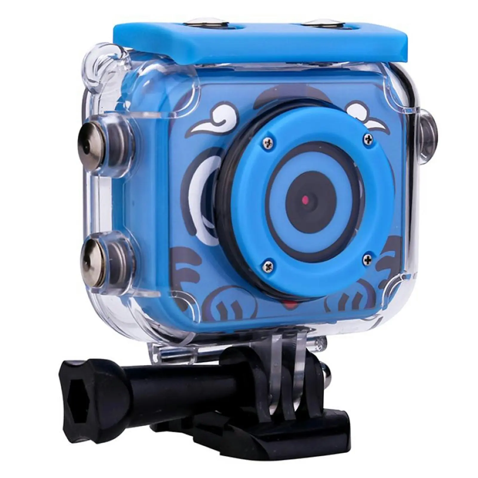 Todo 1080p FHD Kids Action Camera 30M Waterproof 2" LCD Action Cam - Blue