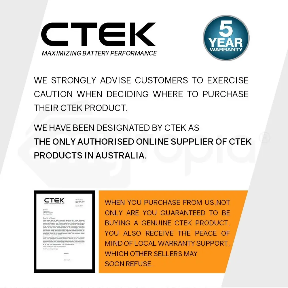 CTEK Lithium XS Smart Battery Charger Trickle Motorcycle Car Bumper Cover 12V 5A