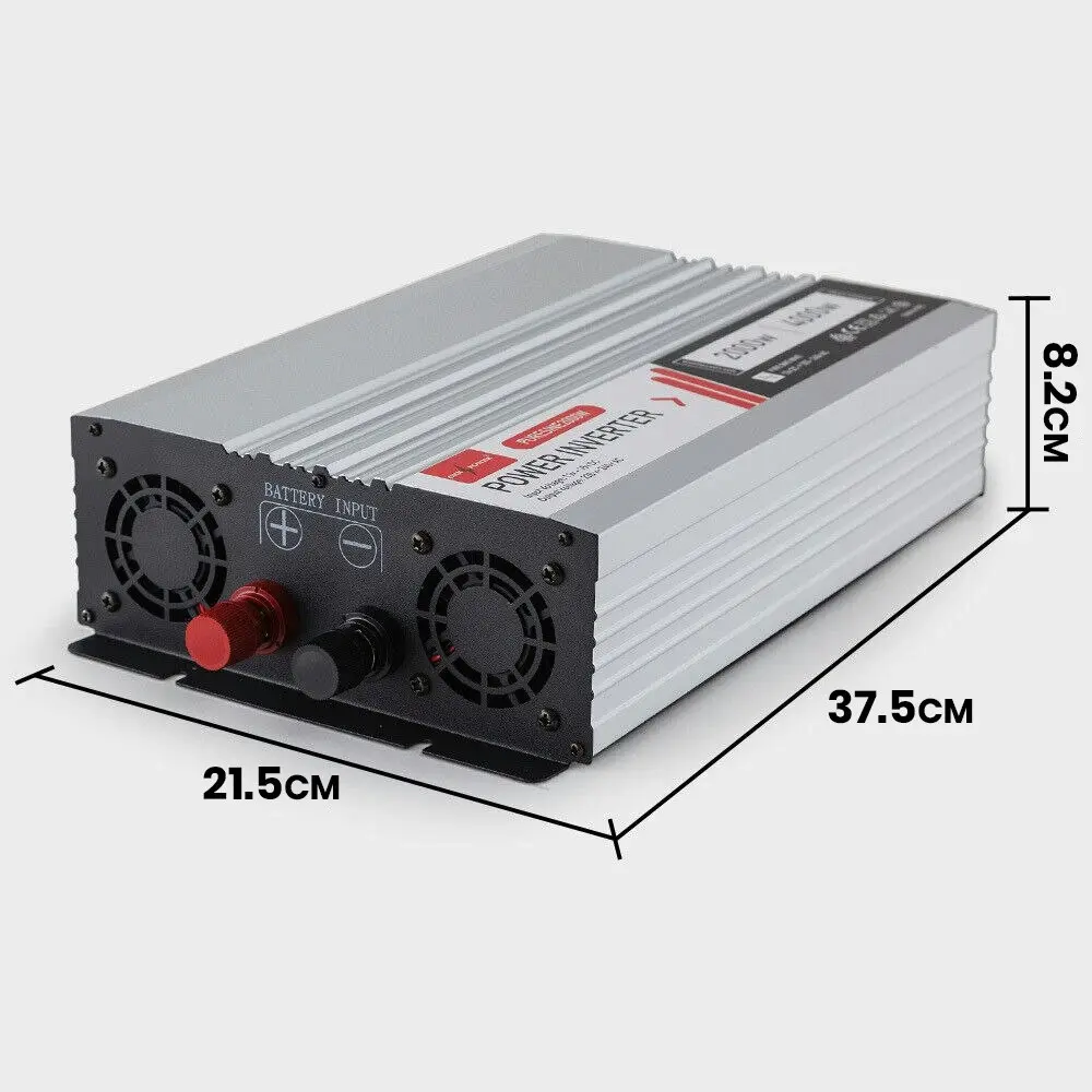 CTEK D250SE DC/DC 20A Dual Battery Charger System + Genpower Pure Sine Wave 2500W/5000W Power Inverter Bundle