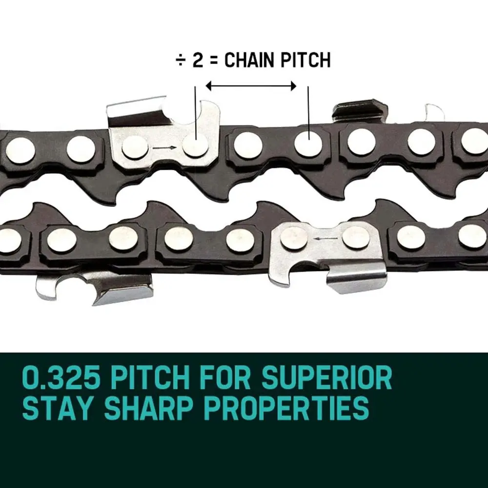 2 X 20 Inch Baumr-AG CHAINSAW CHAIN 20in Bar Replacement Suits 62cc 66cc Saws