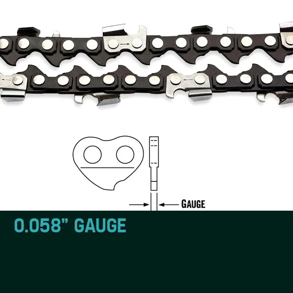 2 X 20 Inch Baumr-AG CHAINSAW CHAIN 20in Bar Replacement Suits 62cc 66cc Saws