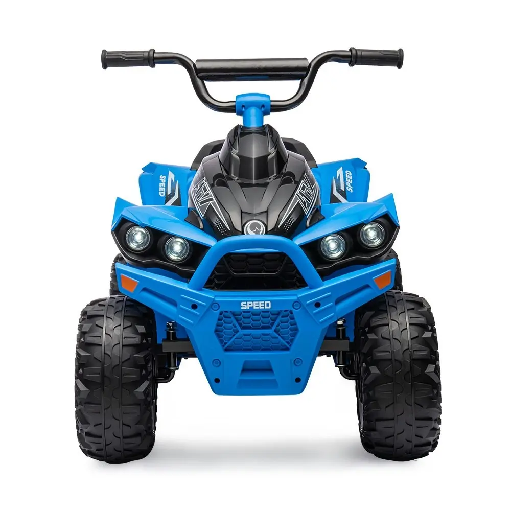 Rovo Kids Electric Ride On Quad Bike ATV Toy Car, Blue