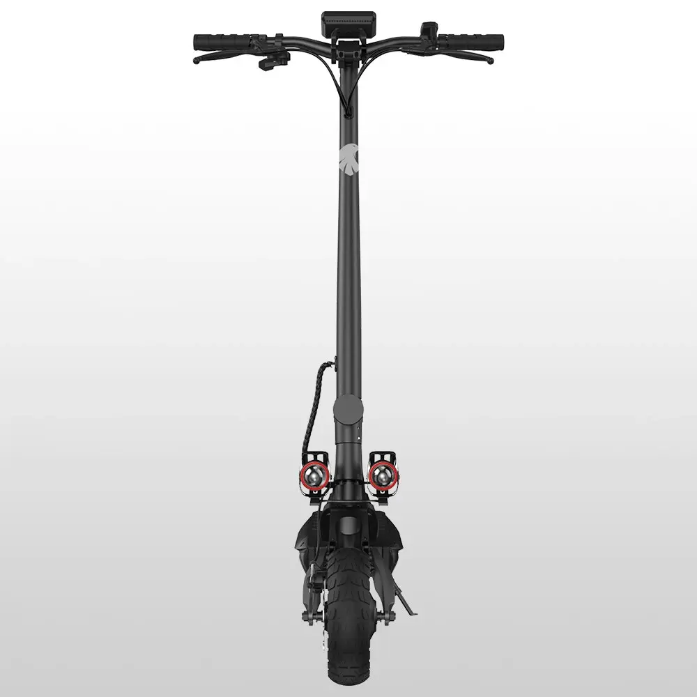 Valk Primal 9 Electric Scooter, 1600W Dual Motor 48V 18Ah Lithium 60km Range 40km/h Quad Shocks 10 inch Tyres, Black