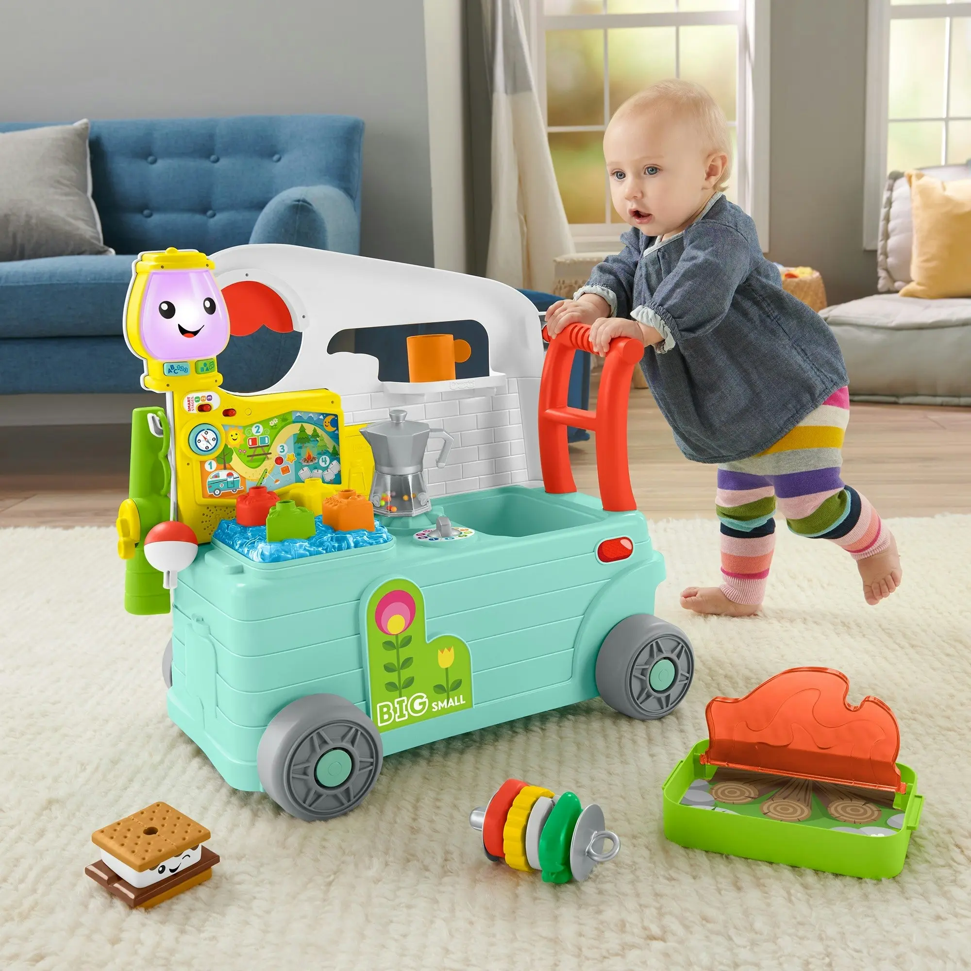 Fisher Price Laugh & Learn 3-in-1 On-the-Go Camper