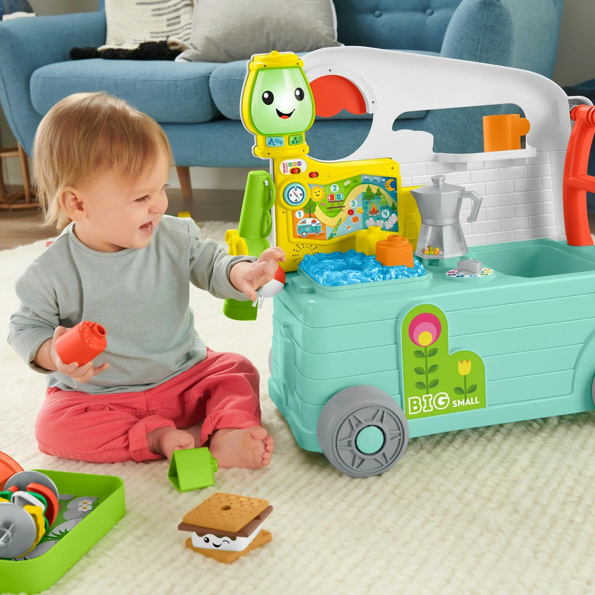 Fisher Price Laugh & Learn 3-in-1 On-the-Go Camper