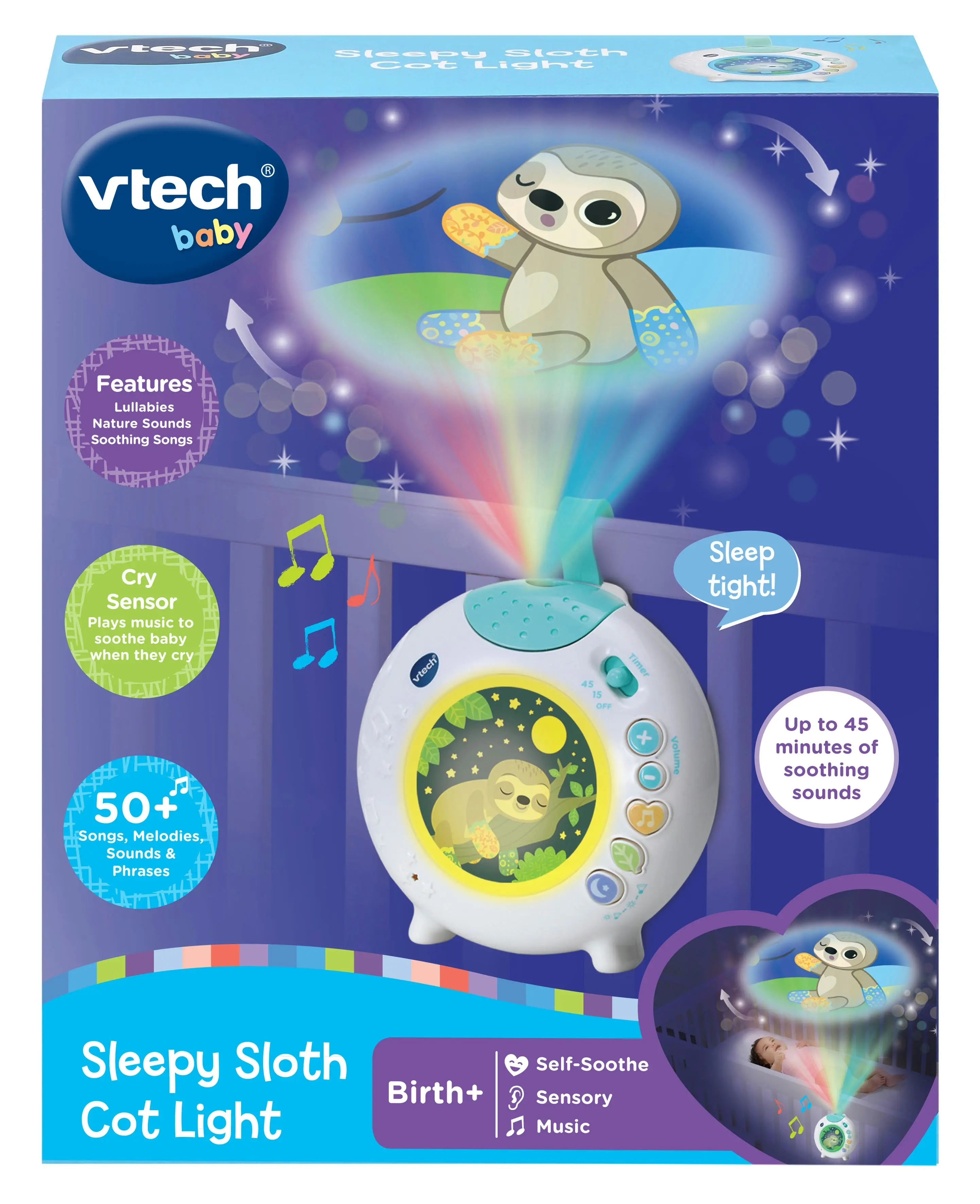 VTech Sleepy Sloth Cot Light