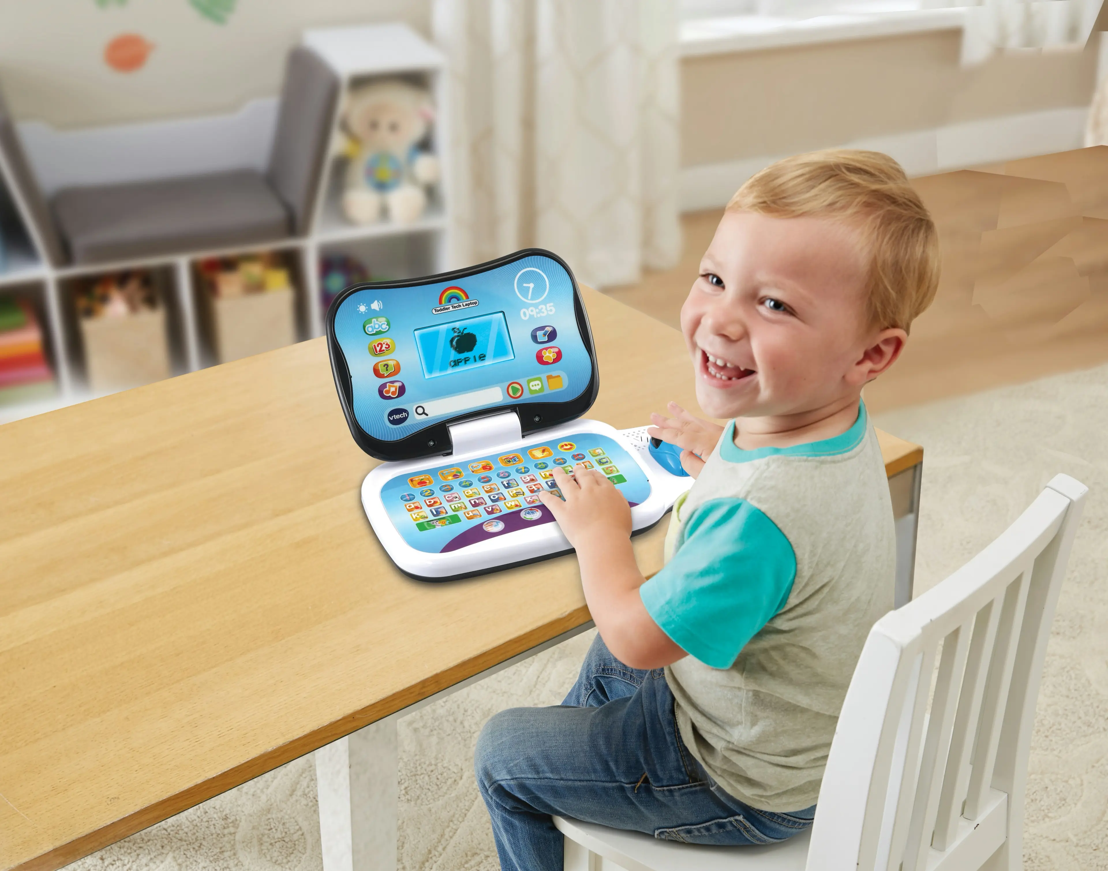 VTech Toddler Tech Laptop Black