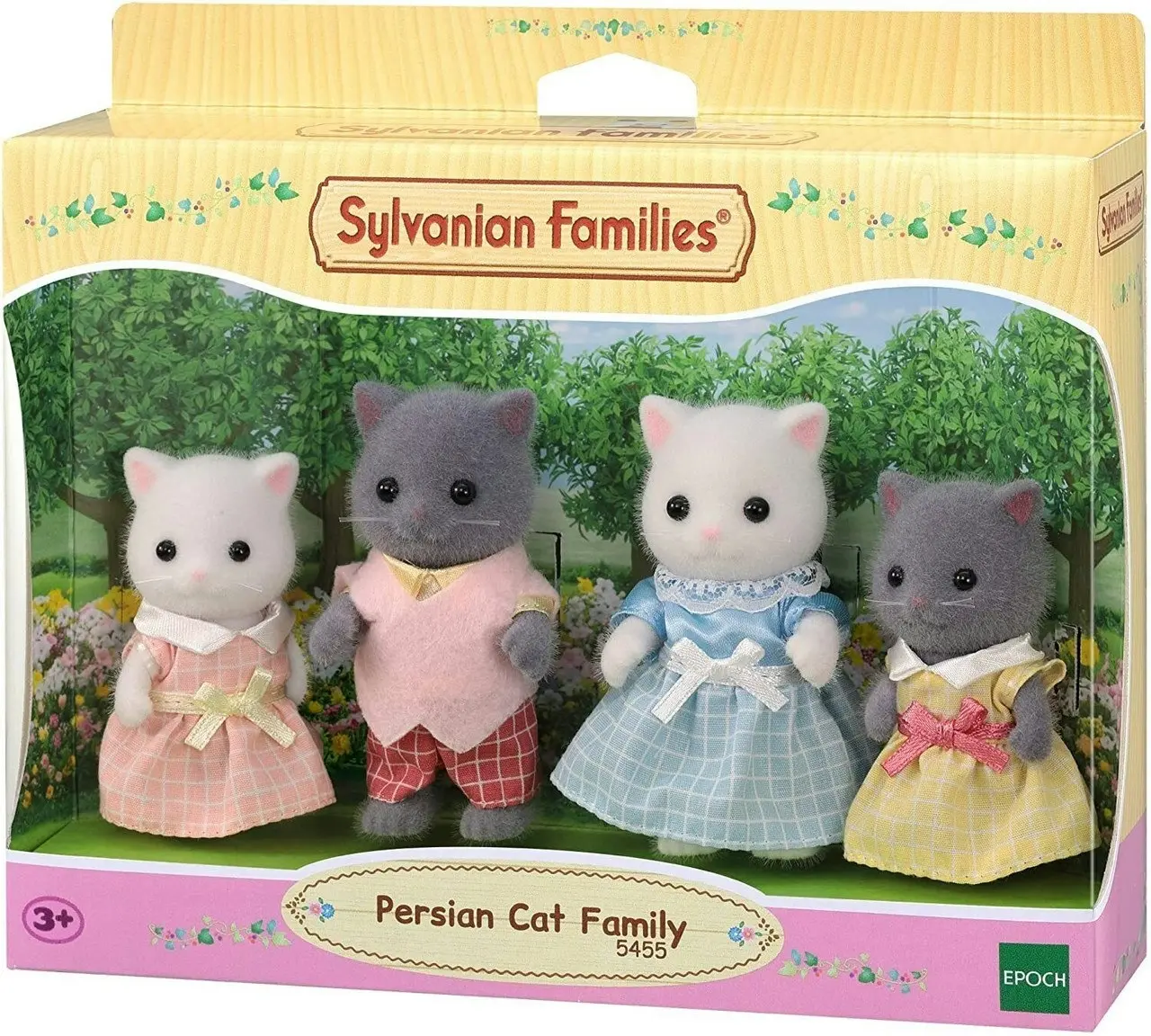 Sylvanian Families Persian Cat Family