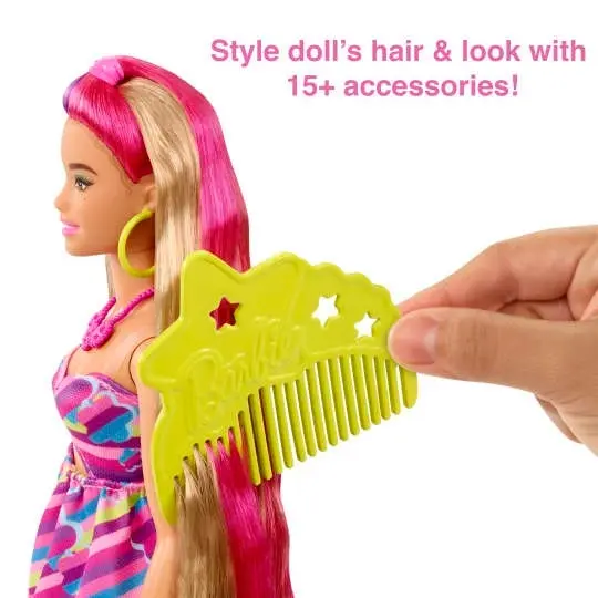 Barbie Totally Hair Flower-Themed Doll