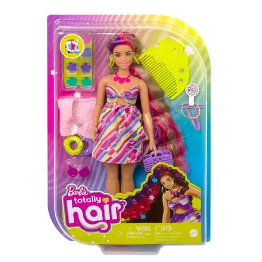 Barbie Totally Hair Flower-Themed Doll