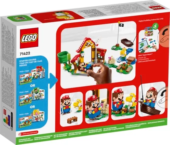 LEGO Picnic at Mario's House Expansion Set 71422