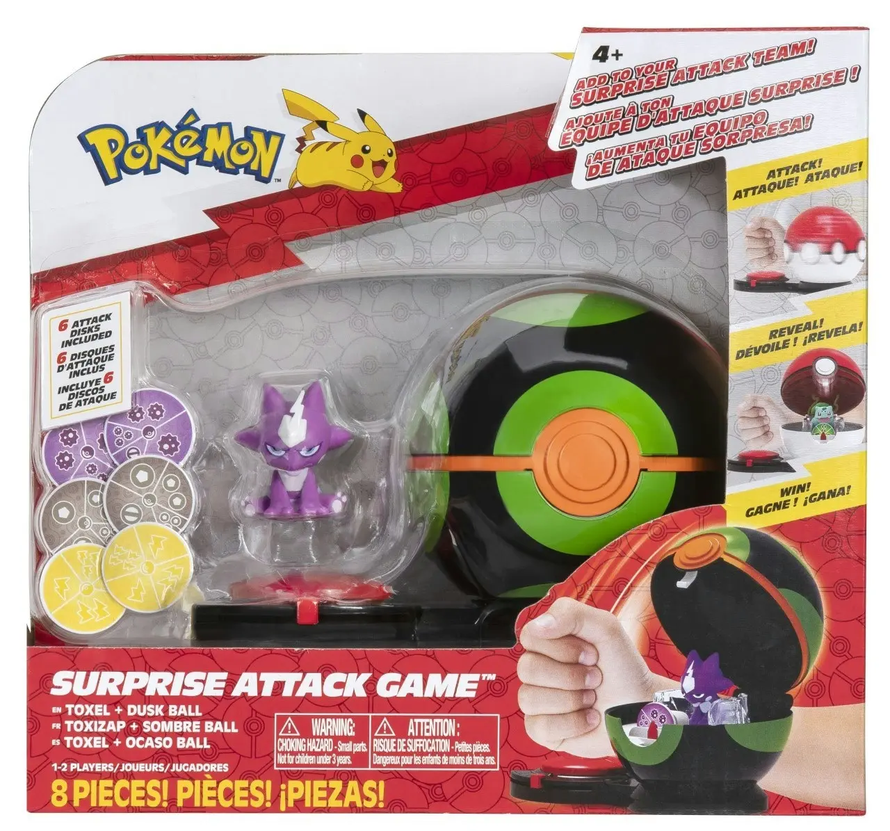 Pokemon Surprise Attack Battle Game