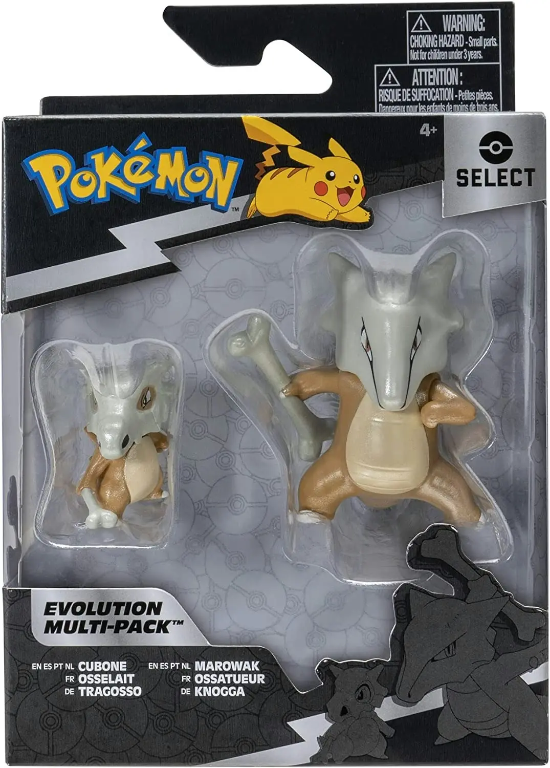 Pokemon Select Evolution 2 Pack - Features Cubone & Marowak Battle Figures