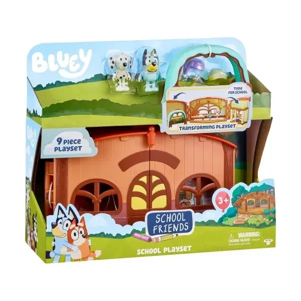 Bluey Calypso's School Playset