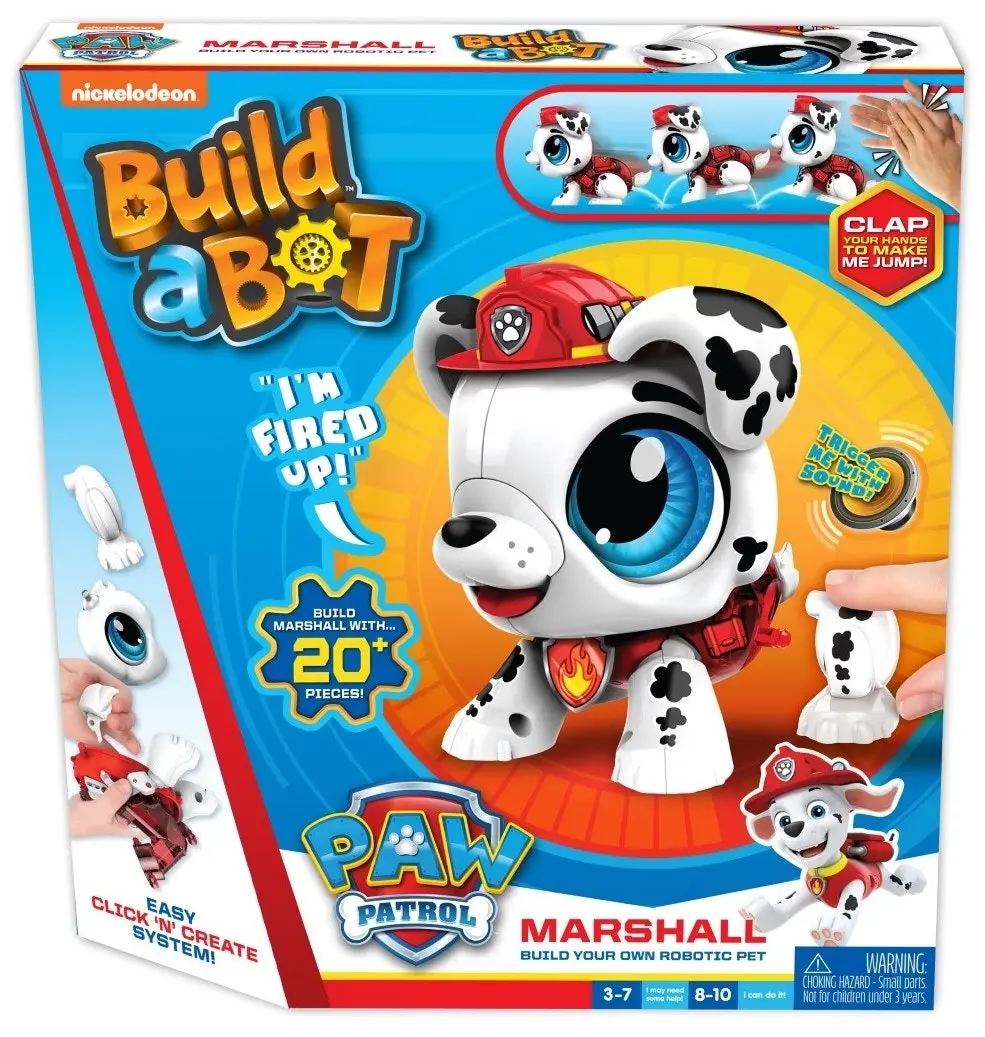 Build A Bot PAW Patrol Marshall