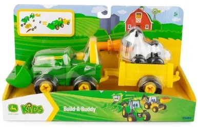 John Deere Build A Buddy Bonnie Tractor with Wagon