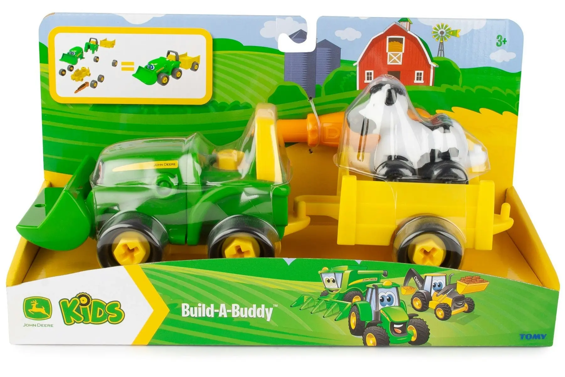 John Deere Build A Buddy Bonnie Tractor with Wagon