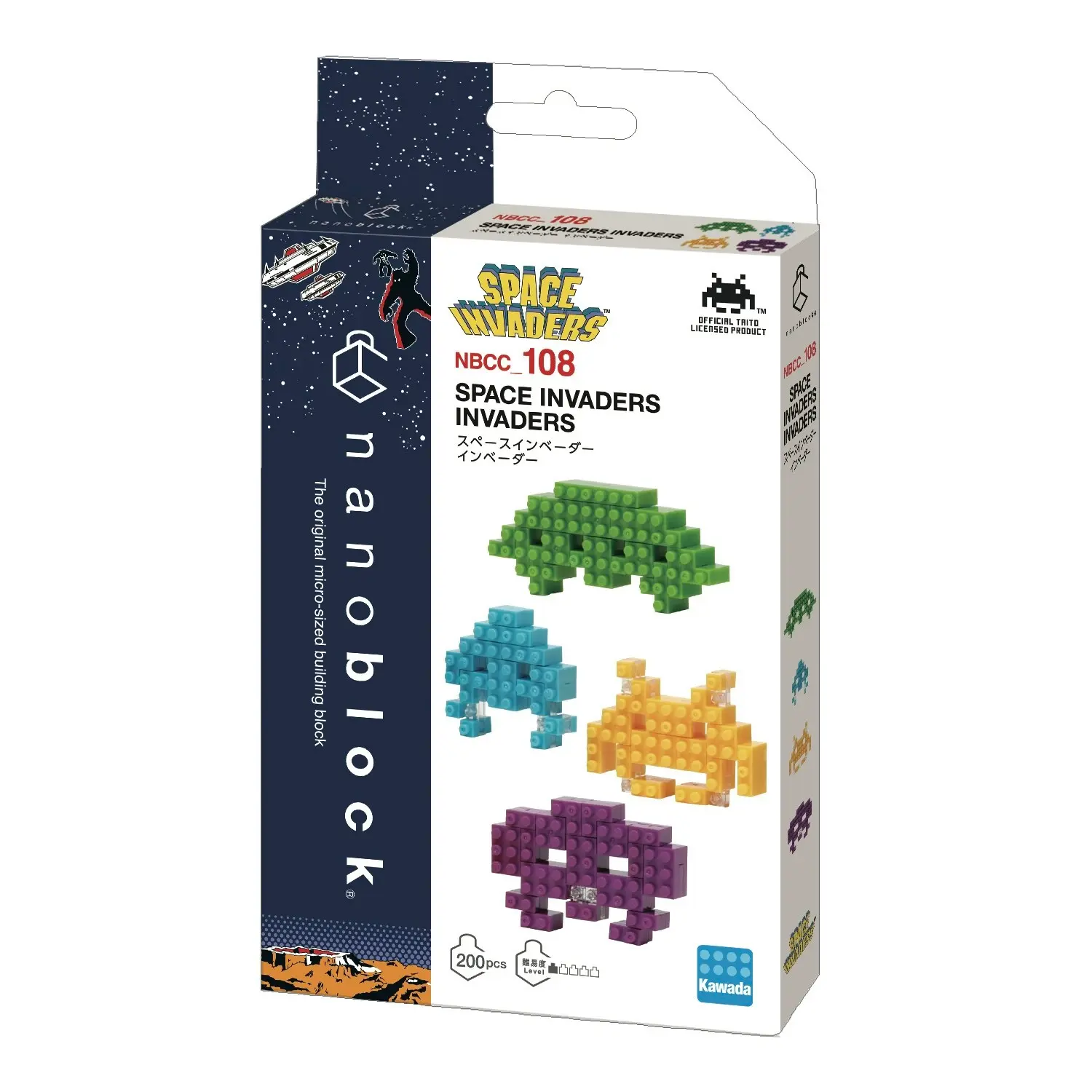 Space Invaders Nanoblock - Invaders