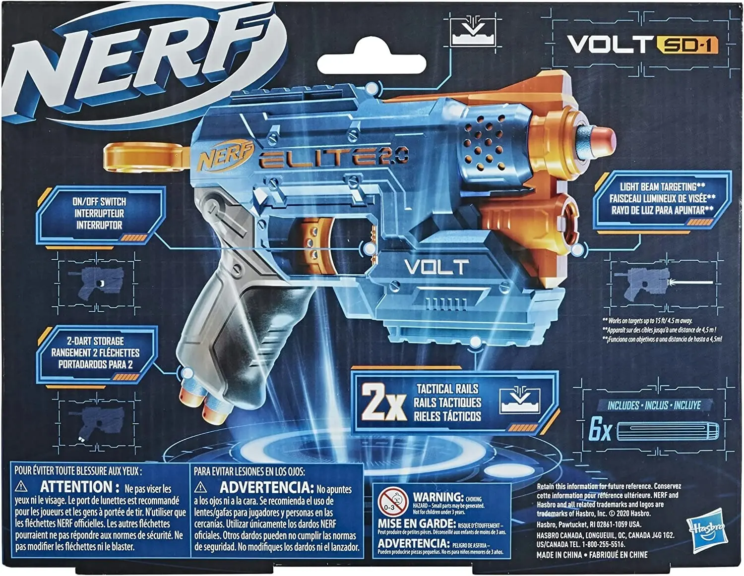 Nerf Elite 2.0 Volt SD-1 Dart Blaster