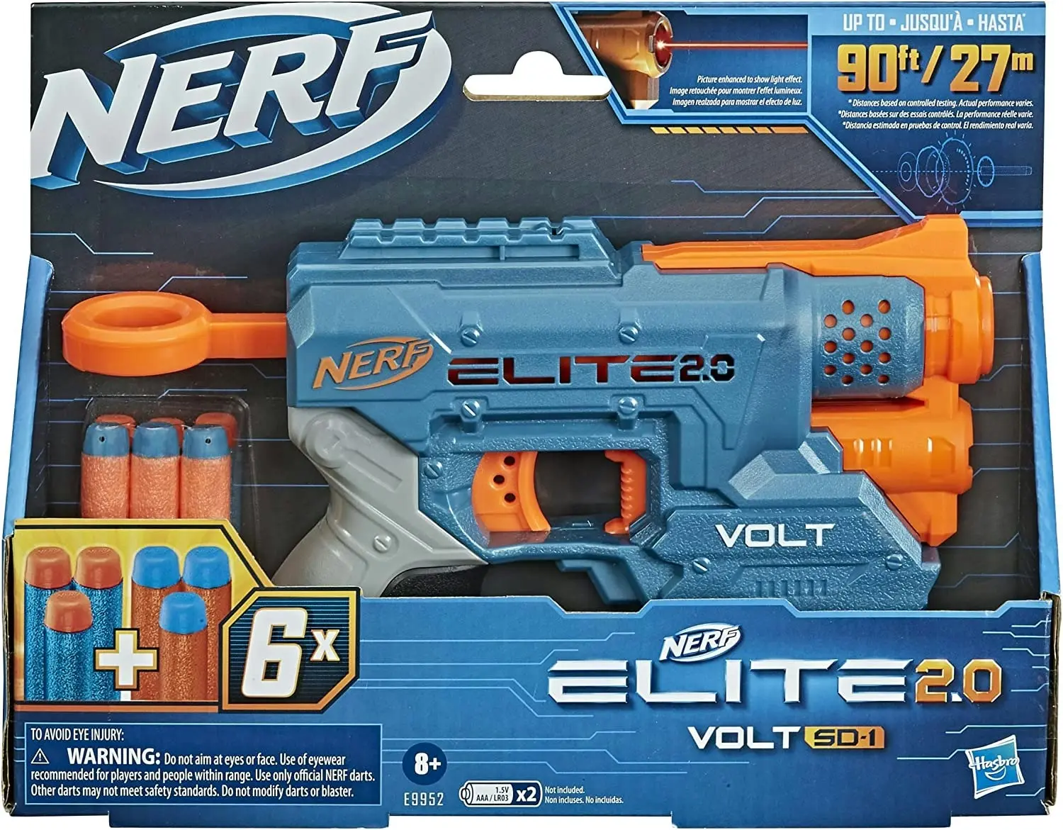 Nerf Elite 2.0 Volt SD-1 Dart Blaster