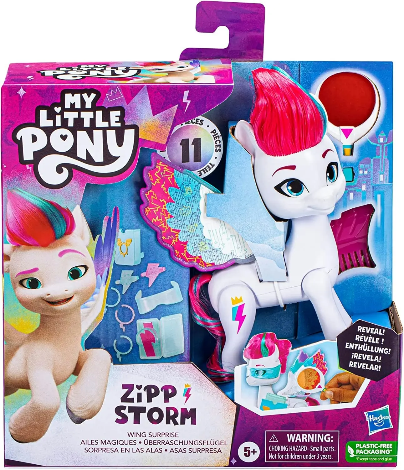 My Little Pony Dolls Zipp Storm Wing Surprise