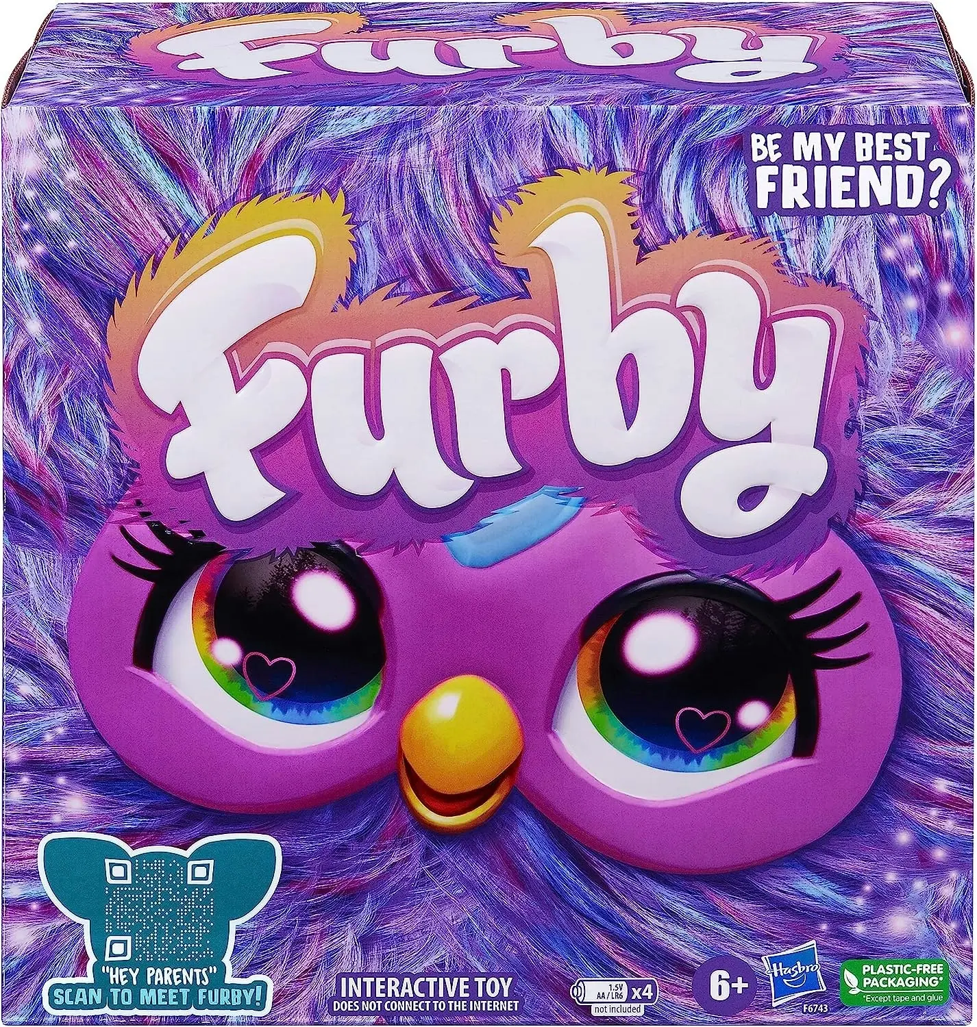 Furby Hey Furby Purple