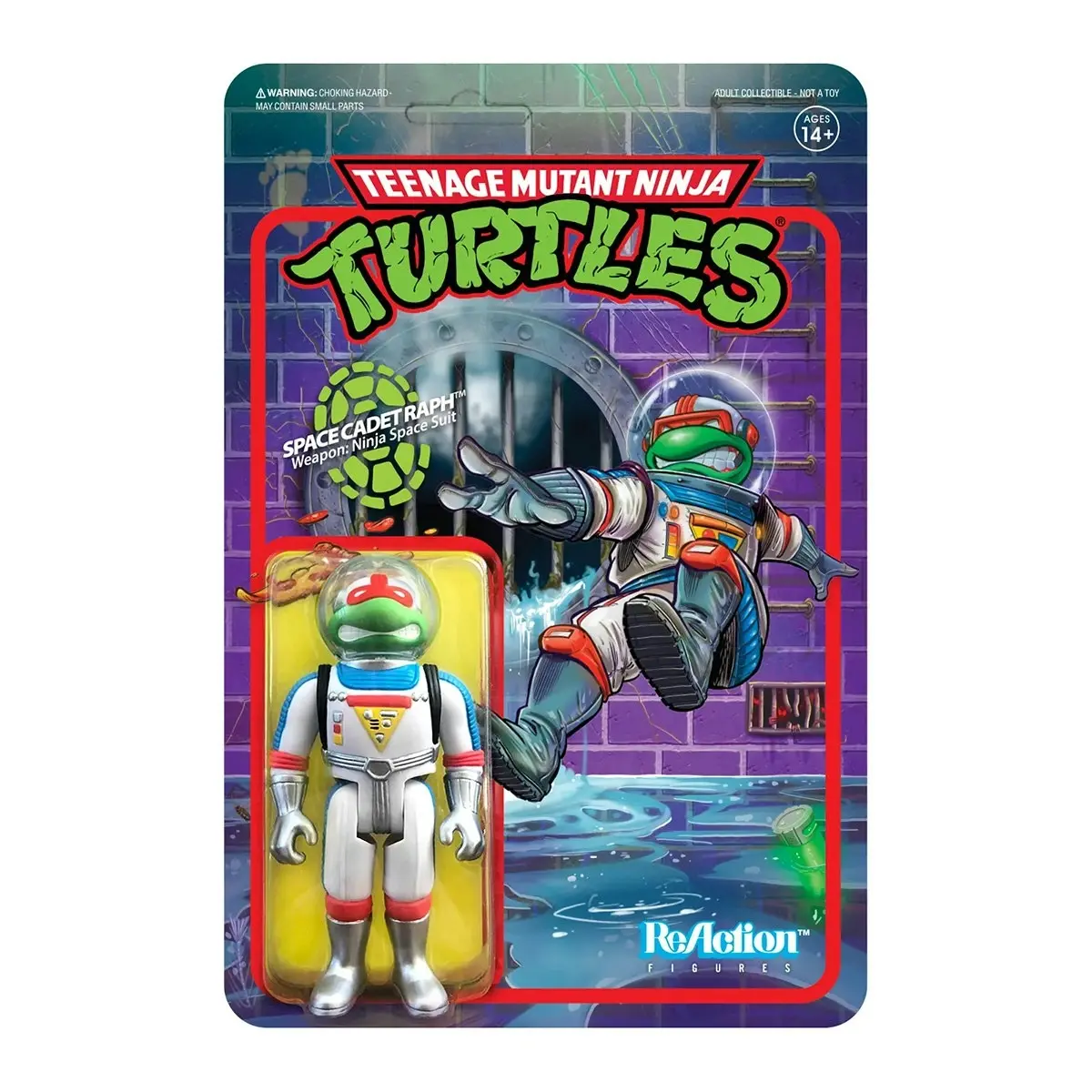 Teenage Mutant Ninja Turtles ReAction Figure Wave 2 Space Cadet Raphael