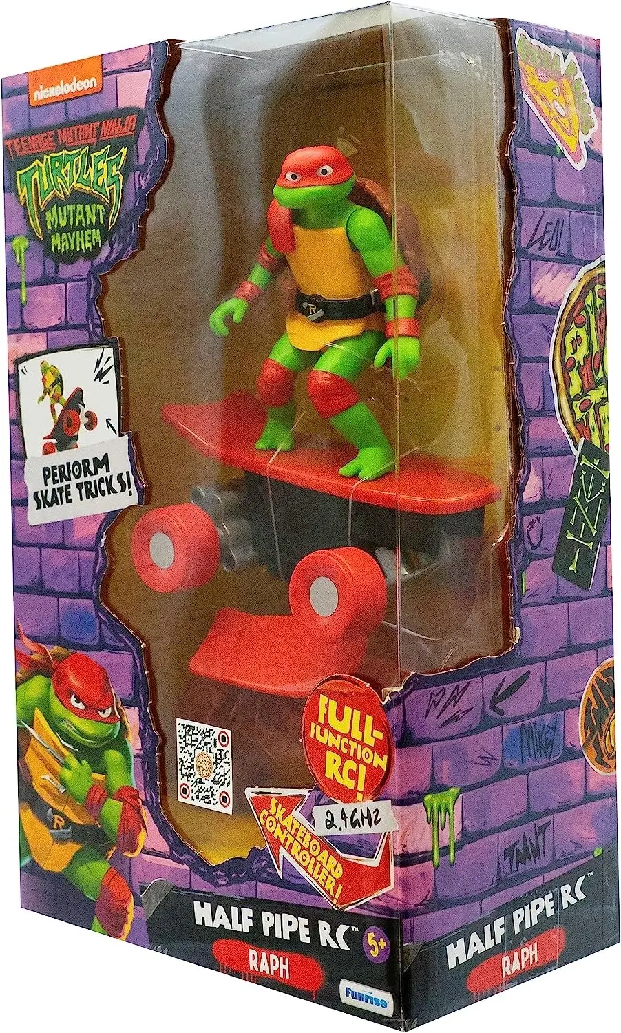 Teenage Mutant Ninja Turtles Half Pipe RC Vehicle - Raphael (Movie)