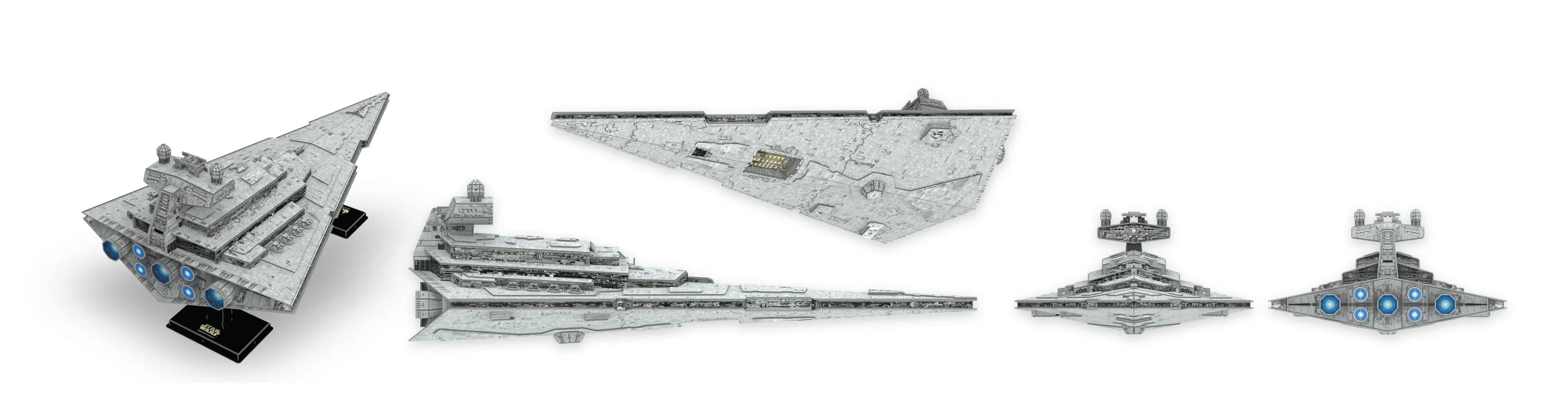 Star Wars Imperial Star Destroyer 3S Paper Model