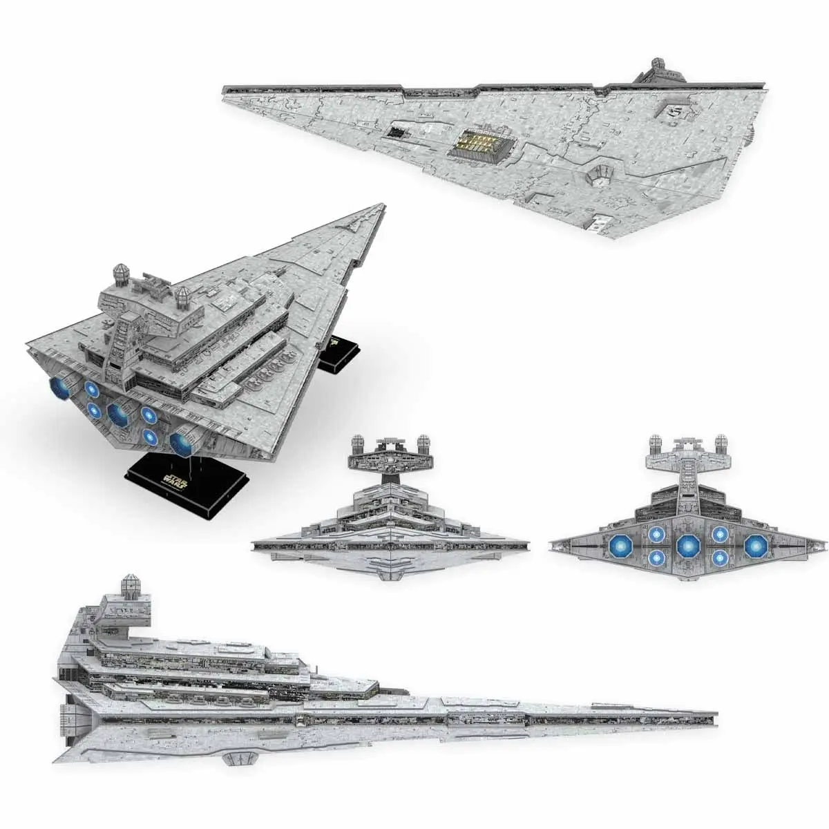 Star Wars Imperial Star Destroyer 3S Paper Model